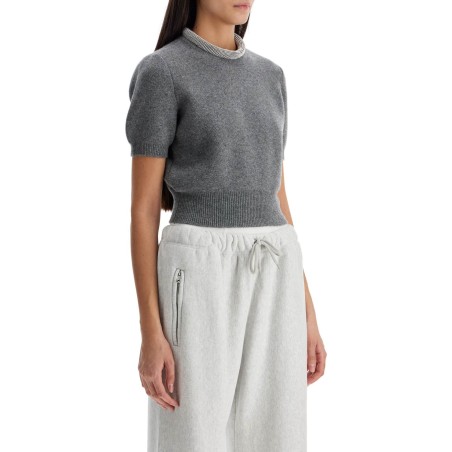 short-sleeved pullover with rh