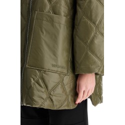 lightweight down jacket with oversized collar