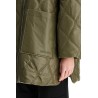 lightweight down jacket with oversized collar