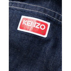 Rinse denim wide sailor jeans