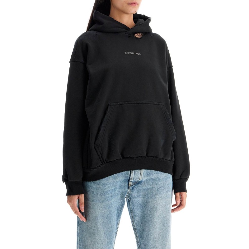 "balenciaga back sweatshirt