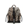 animal print nylon backpack