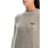 mohair blend pullover sweater