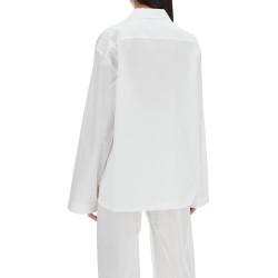 poplin pajama shirt for