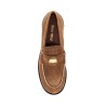 delavé suede leather penny loafers