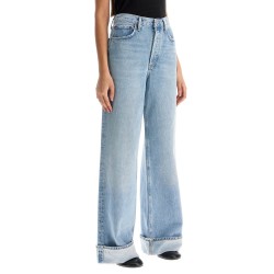 dame wide leg jeans