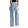 dame wide leg jeans