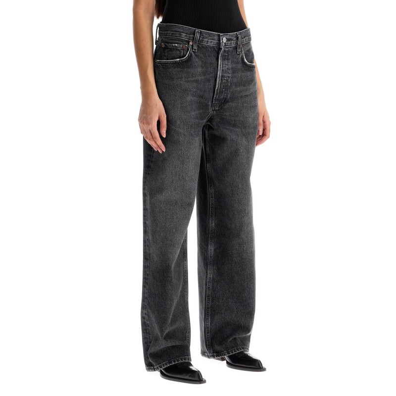 low-slung baggy jeans