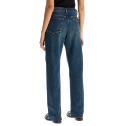 jeans with raw edge hemline