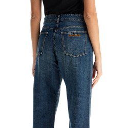 jeans with raw edge hemline