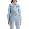 cropped denim jacket for women