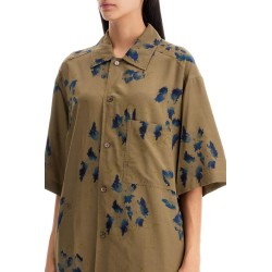 oversized floral shirt