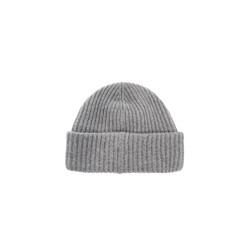 beanie hat with logo patch