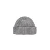 beanie hat with logo patch