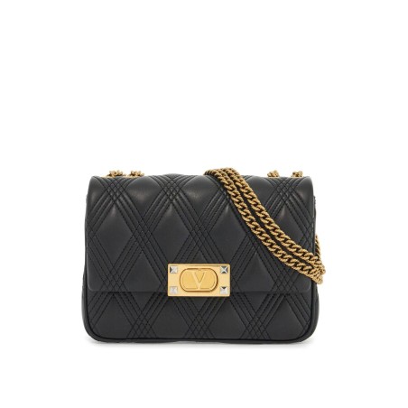 quilted shoulder bag with