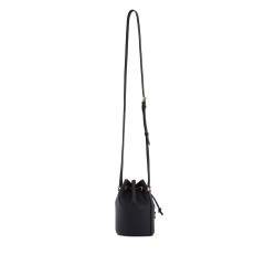 mini bucket bag in leather