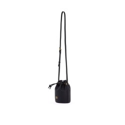 mini bucket bag in leather