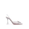 pvc begum slingback pumps