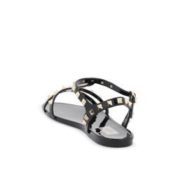 rubber rockstud sandals