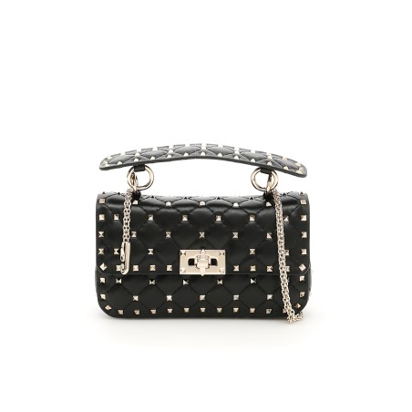 rockstud spike small handbag