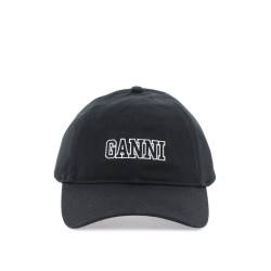 baseball cap with logo embroidery