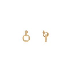 earrings 'the square round d