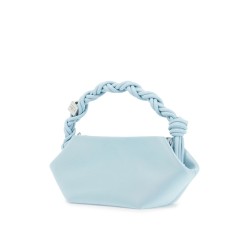 mini bou satin handbag