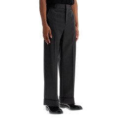 "Grain De Poudre Trousers With