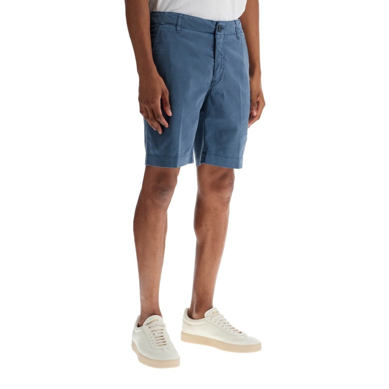 Ponche Shorts In Tencel Gabardine