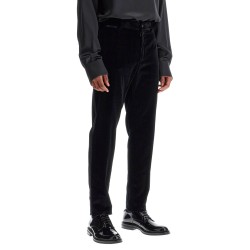 Velvet Tuxedo Pants