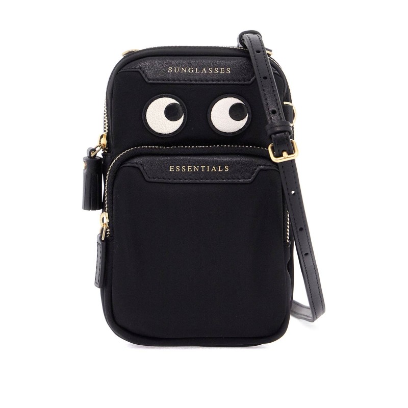 'essentials cross body eyes' mini crossbody bag