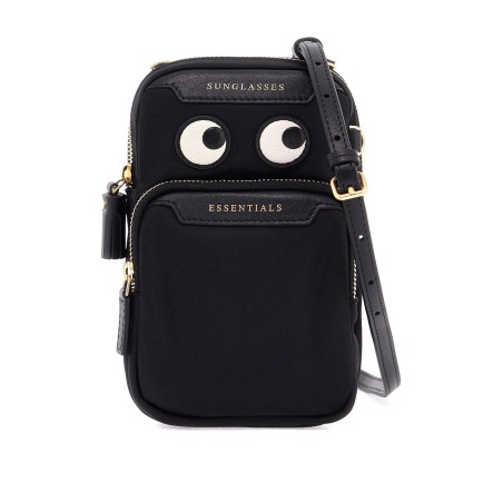 'essentials cross body eyes' mini crossbody bag