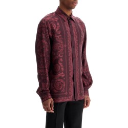 baroque silk shirt