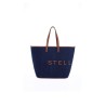 denim tote bag with logo branding