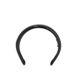 patent leather hairband