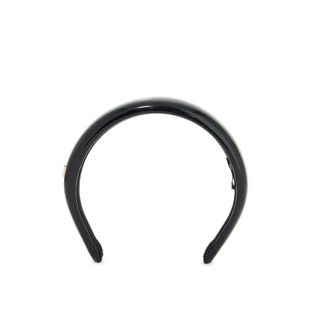 patent leather hairband