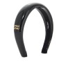 patent leather hairband