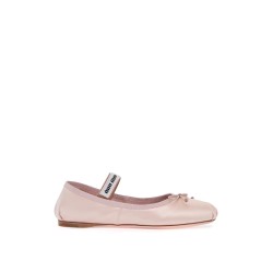 satin ballet flats for