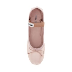 satin ballet flats for