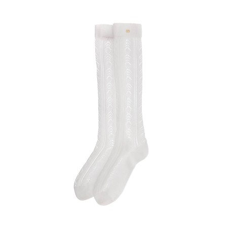 cotton perforated socks for