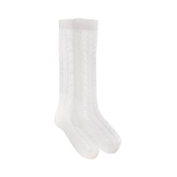 cotton perforated socks for