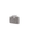 crystal box clutch pur