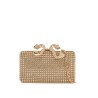 crystal box clutch pur