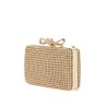 crystal box clutch pur