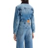 cropped denim jacket for women