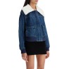 denim bomber jacket for