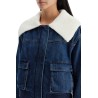 denim bomber jacket for