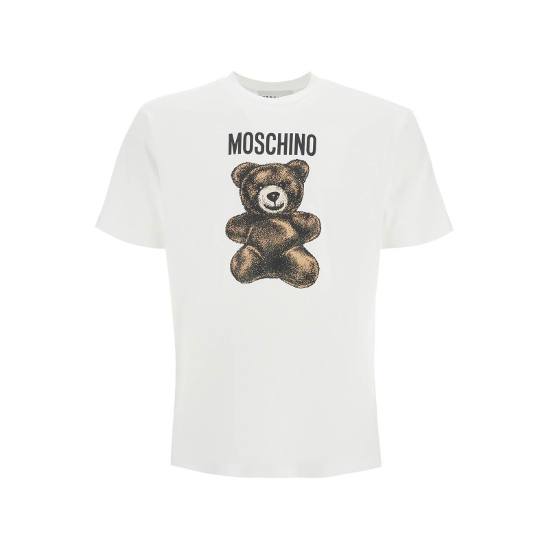 moschino teddy bear printed t-shirt