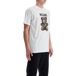 moschino teddy bear printed t-shirt