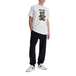 moschino teddy bear printed t-shirt